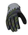 SCOTT Cycling long-finger gloves - 350 DIRT - grey/green