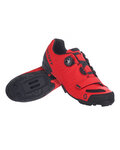 SCOTT Cycling shoes - MTB COMP BOA - black/red