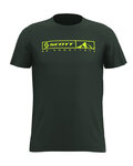 SCOTT Cycling short sleeve t-shirt - 10 NO SHORTCUT - green
