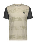 SCOTT Cycling short sleeve jersey - TRAIL FLOW - beige