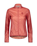 SCOTT Cycling windproof jacket - ENDURANCE WB - red