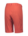 SCOTT Cycling shorts without bib - TRAIL FLOW LADY - red