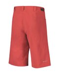 SCOTT Cycling shorts without bib - TRAIL FLOW - red