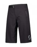 SCOTT Cycling shorts without bib - TRAIL VERTIC - black