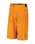 SCOTT Cycling shorts without bib - TRAIL VERTIC - orange