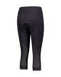 SCOTT Cycling 3/4 lenght shorts without bib - ENDURANCE 10+++ LADY - black