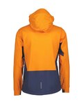 SCOTT Cycling windproof jacket - EXPLORAIR LIGHT WB - blue/orange