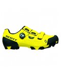 SCOTT Cycling shoes - MTB TEAM BOA  - black/yellow