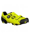 SCOTT Cycling shoes - MTB TEAM BOA  - black/yellow