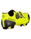 SCOTT Cycling shoes - MTB TEAM BOA  - black/yellow