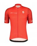 SCOTT Cycling short sleeve jersey - RC TEAM 10 SS - white/red