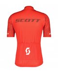 SCOTT Cycling short sleeve jersey - RC TEAM 10 SS - white/red