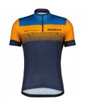 SCOTT Cycling short sleeve jersey - RC TEAM 20 SS - blue/orange