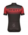 SCOTT Cycling short sleeve jersey - SCOTT RC TEAM 20 SS - red/black