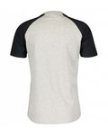 SCOTT Cycling short sleeve t-shirt - ICON RAGLAN SS - black/grey