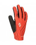SCOTT Cycling long-finger gloves - RC TEAM - red