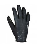 SCOTT Cycling long-finger gloves - TRACTION - grey/black