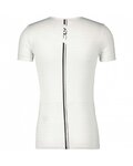 SCOTT Cycling short sleeve t-shirt - CARBON - white