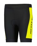 SCOTT Cycling shorts without bib - RC PRO JUNIOR 2022 - yellow/black