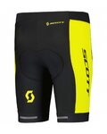 SCOTT Cycling shorts without bib - RC PRO JUNIOR 2022 - yellow/black