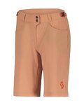 SCOTT Cycling shorts without bib - TRAIL FLOW LADY - pink