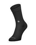 SCOTT Cyclingclassic socks - PERFOMANCE NO SHORTCUTS CREW - black/white