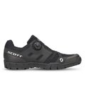 SCOTT Cycling shoes - SPORT CRUS-R BOA ECO - silver/black