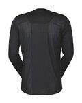 SCOTT Cycling summer long sleeve jersey - TRAIL FLOW LS - black/grey