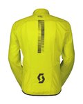 SCOTT Cycling windproof jacket - RC TEAM WB - yellow