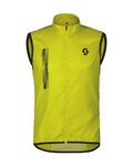 SCOTT Cycling gilet - RC TEAM WB - yellow