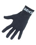 SIX2 Cycling long-finger gloves - GLX MERINOS - black