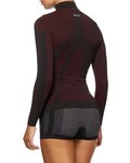 SIX2 Cycling long sleeve t-shirt - TS3 II - bordeaux