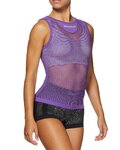 SIX2 Cycling tank top - SMR2 - purple