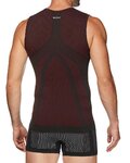 SIX2 Cycling tank top - SMX - red