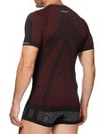 SIX2 Cycling short sleeve t-shirt - TS1 - red