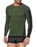 SIX2 Cycling long sleeve t-shirt - TS2 - green