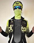 SIX2 Cycling neckwarmer - TBX - yellow