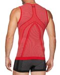 SIX2 Cycling tank top - SMX - red