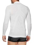 SIX2 Cycling long sleeve t-shirt - TS3 II - white