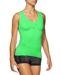 SIX2 Cycling tank top - SMG C LADY - green
