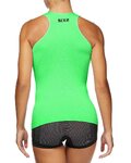 SIX2 Cycling tank top - SMG C LADY - green