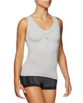 SIX2 Cycling tank top - SMG LADY - white