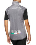 SIX2 Cycling gilet - GHOST - transparent/black