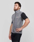 SIX2 Cycling gilet - GHOST - transparent/black