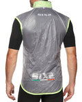 SIX2 Cycling gilet - GHOST - transparent/yellow