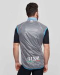 SIX2 Cycling gilet - GHOST - transparent/blue