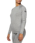 SIX2 Cycling long sleeve t-shirt - TS2 MERINOS - grey