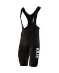 SIX2 Cycling bib shorts - SLP CHROMO - black