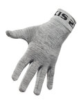 SIX2 Cycling long-finger gloves - GLX MERINOS - grey