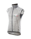 SIX2 Cycling gilet - GHOST - transparent/black